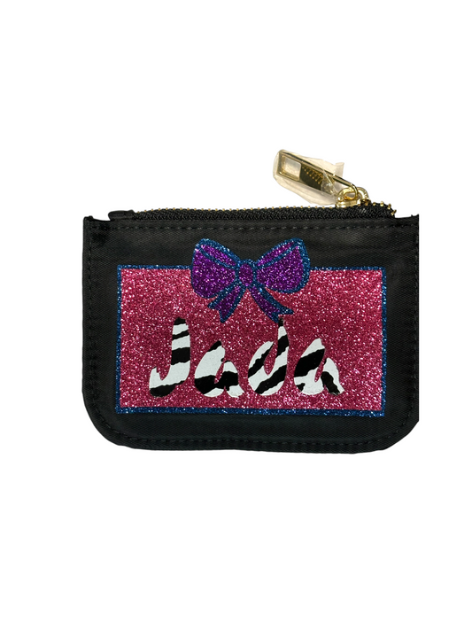 Zebra Glam ID Holder