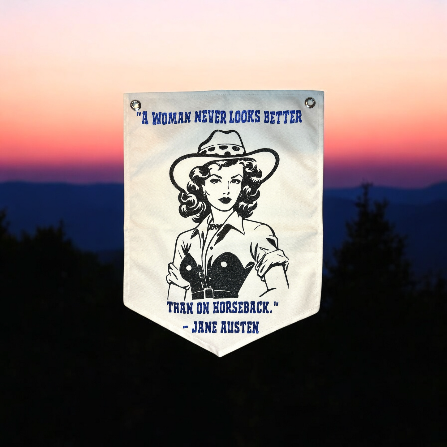 Saddle Sweetheart Banner